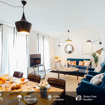 Stunning And Colorful- 4Bd 2Bth- Santa Cruz Lägenhet Sevilla Exteriör bild
