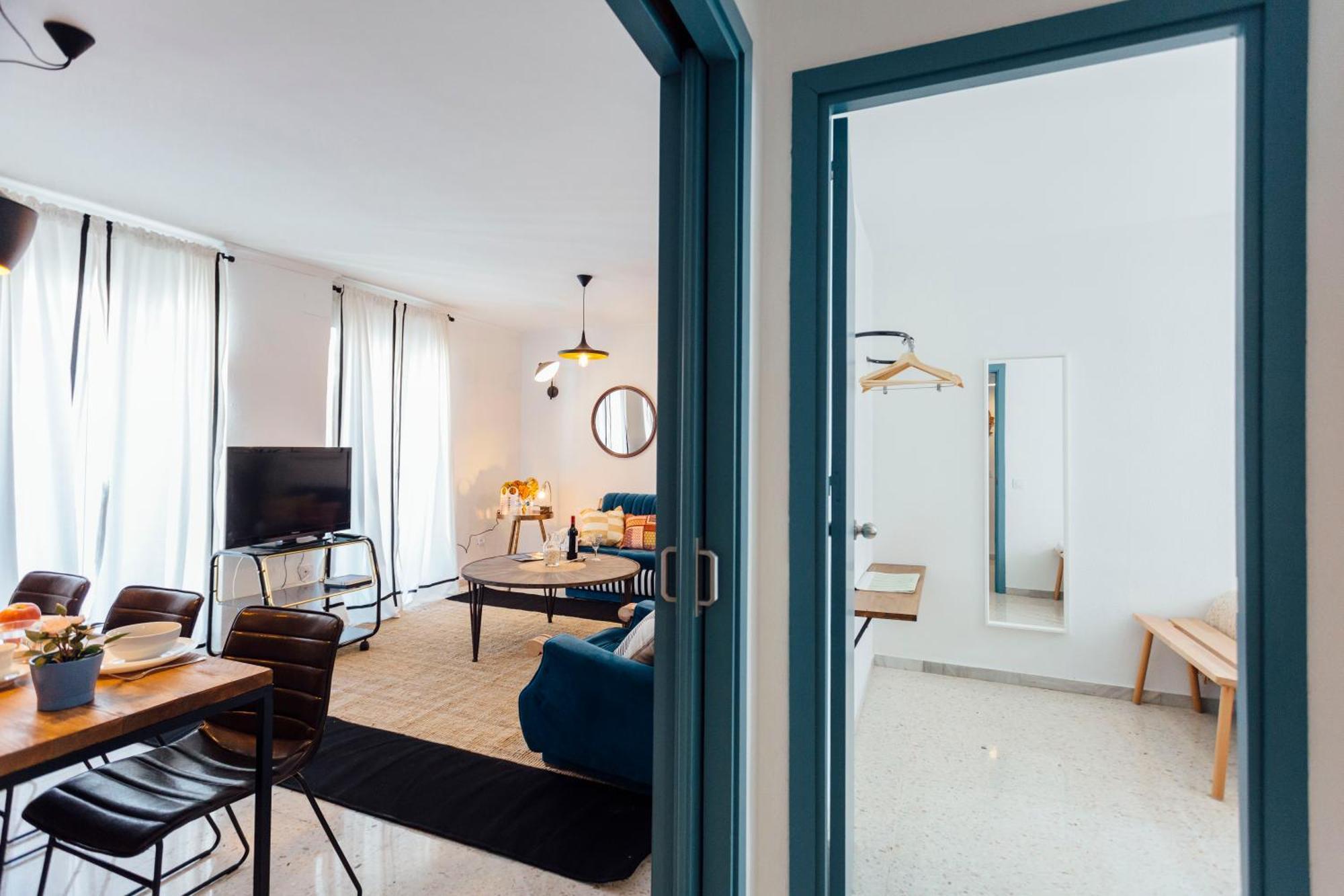 Stunning And Colorful- 4Bd 2Bth- Santa Cruz Lägenhet Sevilla Exteriör bild