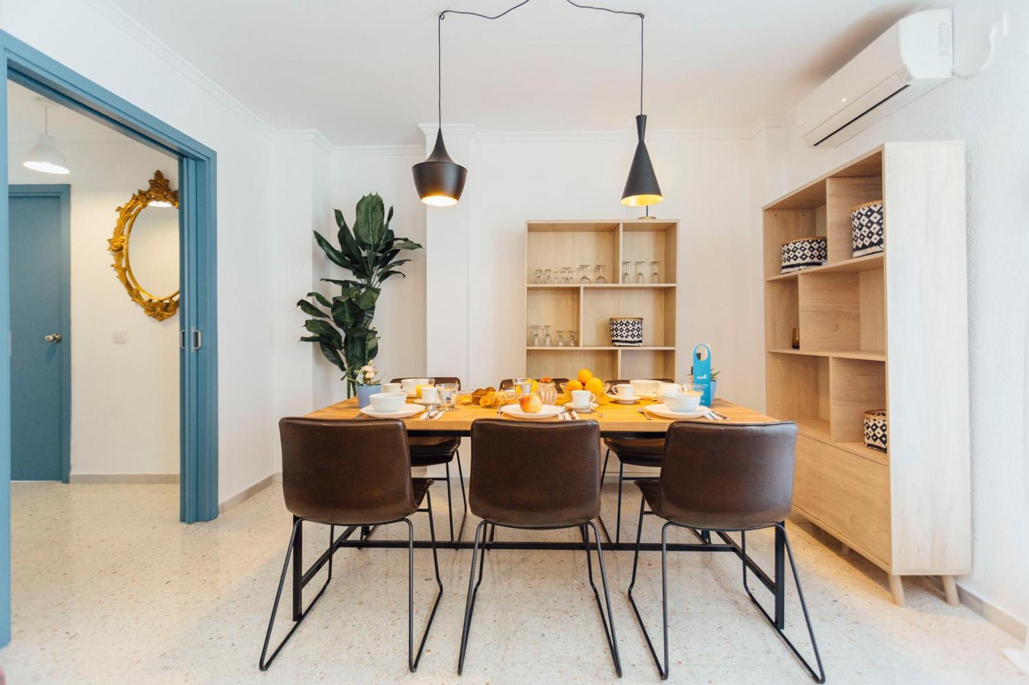 Stunning And Colorful- 4Bd 2Bth- Santa Cruz Lägenhet Sevilla Exteriör bild