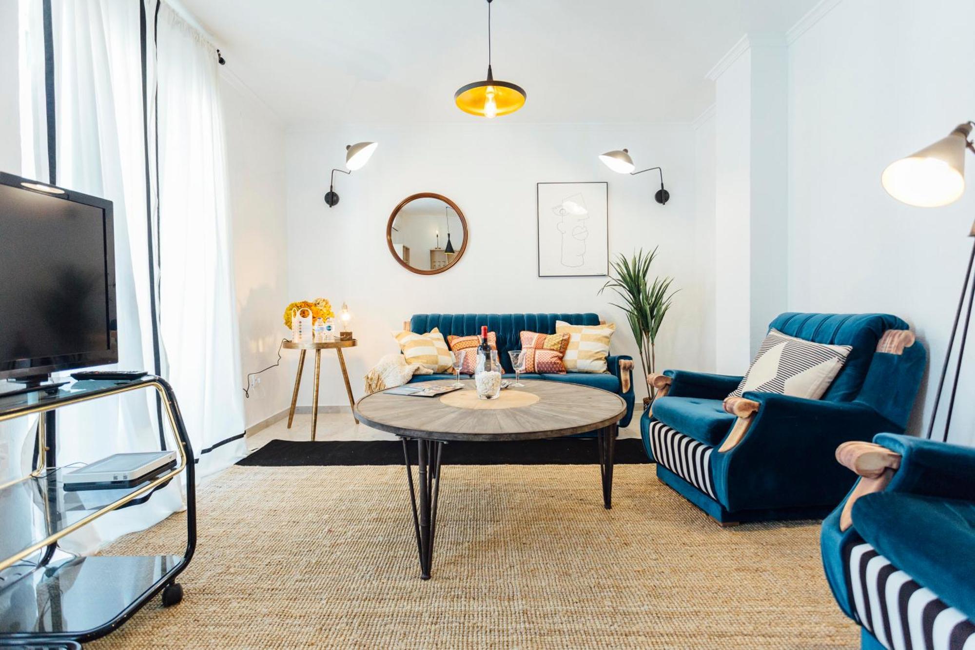 Stunning And Colorful- 4Bd 2Bth- Santa Cruz Lägenhet Sevilla Exteriör bild
