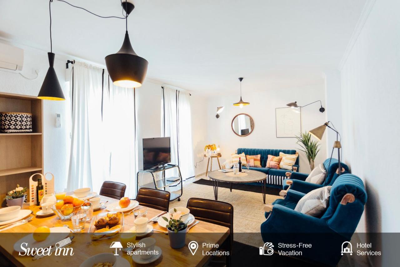 Stunning And Colorful- 4Bd 2Bth- Santa Cruz Lägenhet Sevilla Exteriör bild